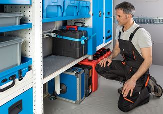 03_Fermavaligie con barra e cinghie e con cricchetto